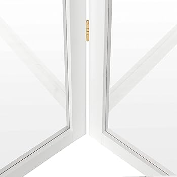 Amazon.com: 3 ft. Short Clear Plastic Partition White 3
